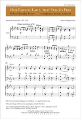 Our Paschal Lamb, That Sets Us Free SATB choral sheet music cover